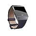 Fitbit Ionic Perforated Leather Accessory Band, Midnight Blue, Large