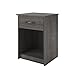 Ameriwood Home Core Night Stand, Dark Gray Oak