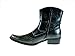 BB&W Men's M1763 Westren Style Tribal Design Calf High Boots