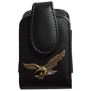 Premium 3D Metal Eagle Pouch case with Belt Clip for Tandem Diabetes Care Insulin Pump (T:Flex Pump/T:Slim G4 Pump/T:Slim X2 Pump) (vertical/1/copper)