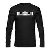 Men Lebron James Platinum Logo Long Sleeves T-shirts