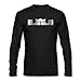 Men Lebron James Platinum Logo Long Sleeves T-shirts
