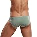 DAVID ARCHY Men's 4 Pack Micro Modal Underwear Low Rise Bikinis (L, Green/Purple)