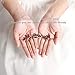 Olbye Wedding Hair Pins Crystal Bridal Headpieces for Bride and Bridesmaids Wedding Hair Accessories Pack of 3 (Blue)