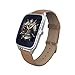 ASUS ZenWatch 2 Silver with Camel Leather Strap 41mm Smart Watch with...