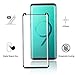 Galaxy S9 Screen Protector [2-Pack], ChefzBest [CASE-Friendly] Tempered Glass Screen Protector Compatible with Samsung Galaxy S9 - Black