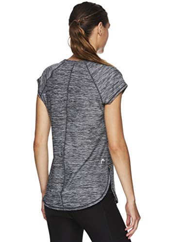 image for HEAD Women's Short Sleeve Workout T-Shirt - Performance Tennis Crew Ne