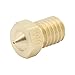 Anycubic 5Pcs 0.4mm Brass 3D Printer Nozzle Print Head M6 Threaded Nozzle for 1.75mm ABS PLA Filament