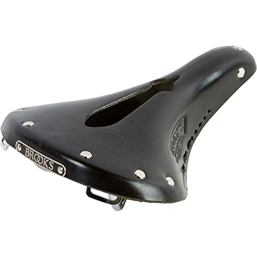 Brooks Saddles Imperial B17 S Standard Bicycle Saddle with Hole and Laces (Women’s, Black)