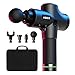 ABOX Percussion Massage Gun, Handheld Muscle Massager Electric Deep Tissue Treatment Device MG-009, with Ultra Quiet Motor, 20 Speed Strength Levels