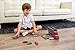 JOYIN Transport Car Carrier Toy Truck Includes 12 Die-cast Toy Cars, 10 Accessories; Truck Carrier Fits 12 Toy Car Slots, Great Car Toys for Kids Present