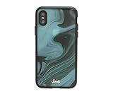 iPhone Xs, iPhone X, Jade (Marble) Cell Phone Case [Military Drop Test Certified] Protective Marble Case for Apple iPhone X, iPhone Xs