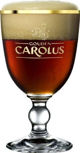 Gouden Carolus Belgian Chalice Beer Glass 0.25L - Set of 2 by Gouden Carolus