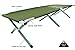 VIVO Green Camping Cot, Fold up Bed, Carrying Bag COT-V01