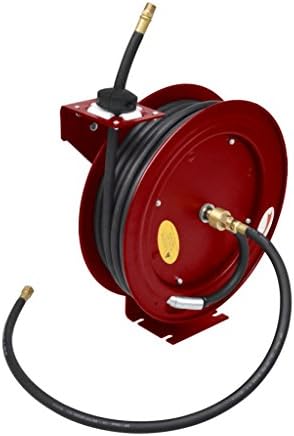 Air Hose Reel Retractable 49' Wall-mounted Air Hose Air Hose Reel Total size: 1' 4" x 6.1" x 1' 6" (L x W x H)