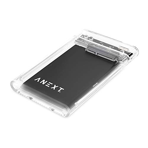 ANEXT 2.5 USB 3 External Hard Drive Enclosure, USB3.0 to SATA, 2.5 inch