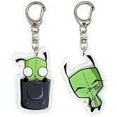 EBTY DREAMS Inc. - Set of 2 Invader Zi Acrylic Keychain GIR v2