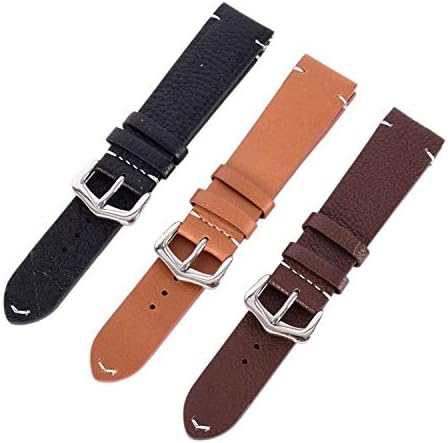 Wholesale 18mm 20mm 22mm Men Women Style Watch Desallusa-Watch-Strap-JAMAS2652 Bands Faux Leather Strap Band Buckle Belt