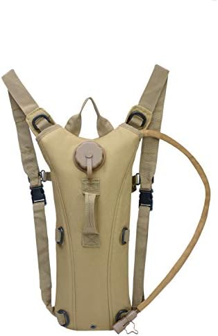 US Army 3L 3 Liter (100 Ounce) Hydration Pack Bladder Water Bag Pouch Hiking Climbing Survival Outdoor Backpack Outdoor Daypack for Cycling, Hiking, Running, Climbing, Hunting