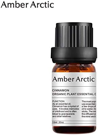 Cinnamon Essential Oil, 100% Pure Natural Aromatherapy Lavender Oil for Diffuser (10ML)