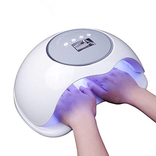 Nail Dryer 72W UV LED Nail Lamp [Big Size] [Quick-drying]with 4 Timers Professional Nail Art Tools Accessories - Thumbnail 7