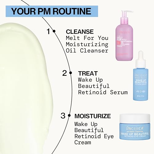 PACIFICA, EYE CREAM WAKE UP BEAUTIFUL RETINOID, 0.5 FL OZ