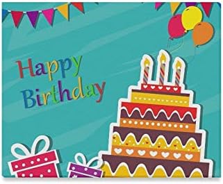Amazon Com Wall Art Painting Happy Birthday Cardprints On Canvas The Picture Landscape Pictures Oil For Home Modern Decoration Print Decor For Living Room Posters Prints