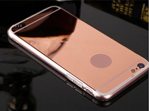 Luxury Chrome Slim Mirror Soft Gel TPU Full Cover Case For iPhone 5/5S/6S/6 Plus