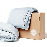 Dozeology Weighted Blanket Premium – 160GSM Luxury Cotton Cover Included – 15lb, 60X80, Queen/Full Size – Best for Adult Men and Women – (Sky White)