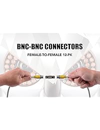 Night Owl Seguridad BNC-BNC Cable Conectores, 12-pack