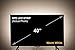 Bias Lighting for HDTV - Medium (78in / 2m) - 3500k Warm White - USB LED Backlight Strip for Flat Screen TV LCD, Desktop Monitors