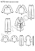 Simplicity Creative Patterns New Look 6170 Toddlers' and Child's Pajamas, A (1/2-1-2-3-4-5-6-7-8)