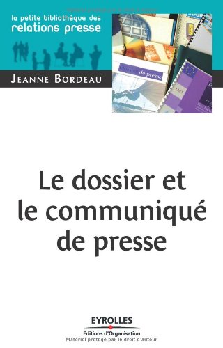 Le  dossier et le communiqué de presse