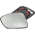 Driver Side Mirror Glass For 2020-2021 Nissan Sentra - With Black Backing Plate, Aspherical, Left Side 11 thumbnail image