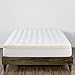 Mattress Pad with Fitted Skirt - Double Thick Extra Plush Mattress Topper - 2 Piece Pad + Memory Foam Topper, [Queen]