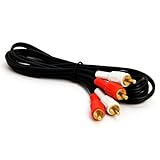 Parts Express RCA Patch Cable 6 ft. Gold Plated