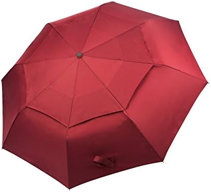 Rainscape All-round Travel Umbrella - Double Canopy Construction, Auto Open Close, Ultraviolet-proof