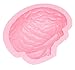 Yatim DIY Human Brain Shape Silicone Baking Mold for Homemade Soap, Cake, Cupcake, Bread, Muffin, Pudding, Jello, Bread, Cheesecake, Cornbread, Biscuit