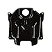 NCY 0200-0006 Composite Black Gas Tank Cover for the Honda Ruckus / Zoomer 50cc Scooter