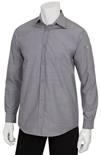 Chef Works Men's Chambray Shirt (SLMCH005)