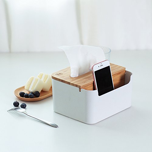 Zen’s bamboo tissue cover multipurpose tissue holder …