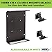 HIDEit X1S Xbox One S Wall Mount + (2) Controller Wall Mounts (Xbox One S Black Bundle) | HIDEit Behind the TV or DISPLAYit | Made in the USA + Trusted Worldwide Since 2009 | #afterHIDEitthumb 2