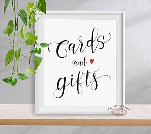 baby shower gift table sign