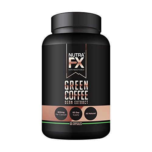 NUTRAFX Pure Green Coffee Bean Extract Pills with GCA - All Natural Weight Loss Support - Quality Green Coffee Bean Extract - Natural Appetite Suppressant & Energy Booster - 60 Capsules NUTRAFX Pure Green Coffee Bean Extract Pills with GCA - All Natural Weight Loss Support - Quality Green Coffee Bean Extract - Natural Appetite Suppressant & Energy Booster - 60 Capsules