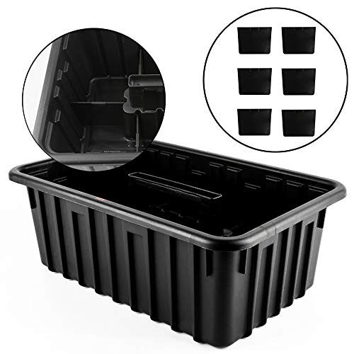 SGCB Deluxe Utility Caddy Organizer DIY Divided Plastic Shower Caddy
