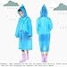 Children Rain Ponchos, 2 Pack Portable Reusable Raincoats For 6-12 Years Old