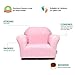 Keet Microsuede Children's Chair, Roundy, Pink