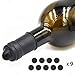 Wine Stoppers Set of 9 | Bottle Mini Cover Rubber Caps | Unique Oil Storage Saver | Small Preserver Kit | Cute Gadgets Sealer for Beer, Beverage, Champagne, Cava, Prosecco, Water, Milk, Liquor, Soda