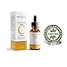 Dermaxgen 20% Vitamin C Serum + Hyaluronic Acid + Retinol + Vitamin E + Vitamin B PURE ORGANIC- Boost Skin Collagen, Moisturizer, Anti Aging & Wrinkle Facial Serum (1 FL OZ)