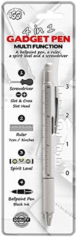 IGGI 4-in-1 Gadget Tool Pen with Screwdriver/Spirit Level/Ruler